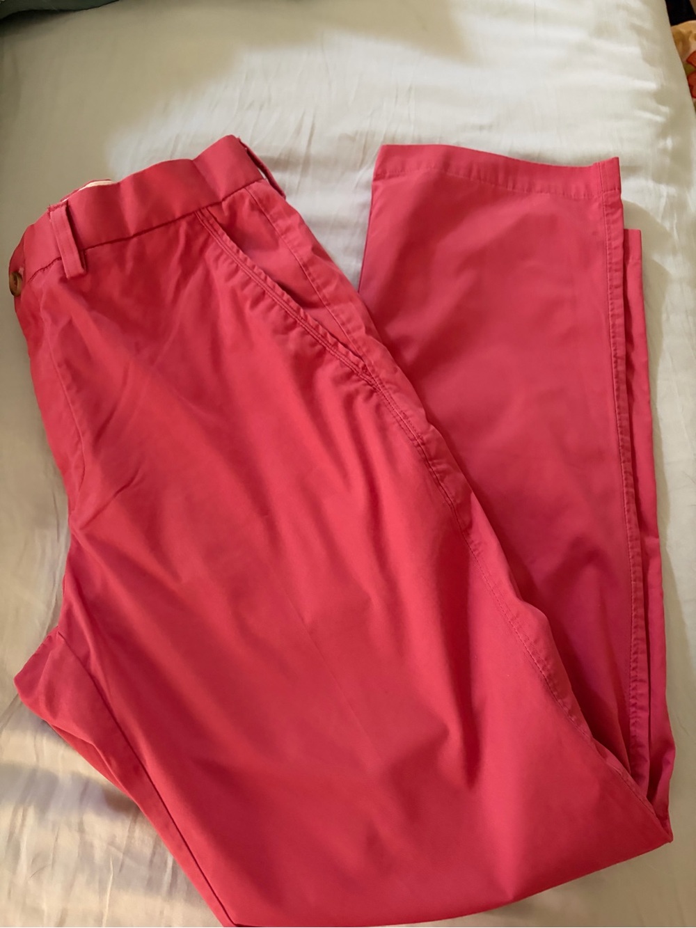 Tailorbyrd Men's Coral Pink Chino Pants